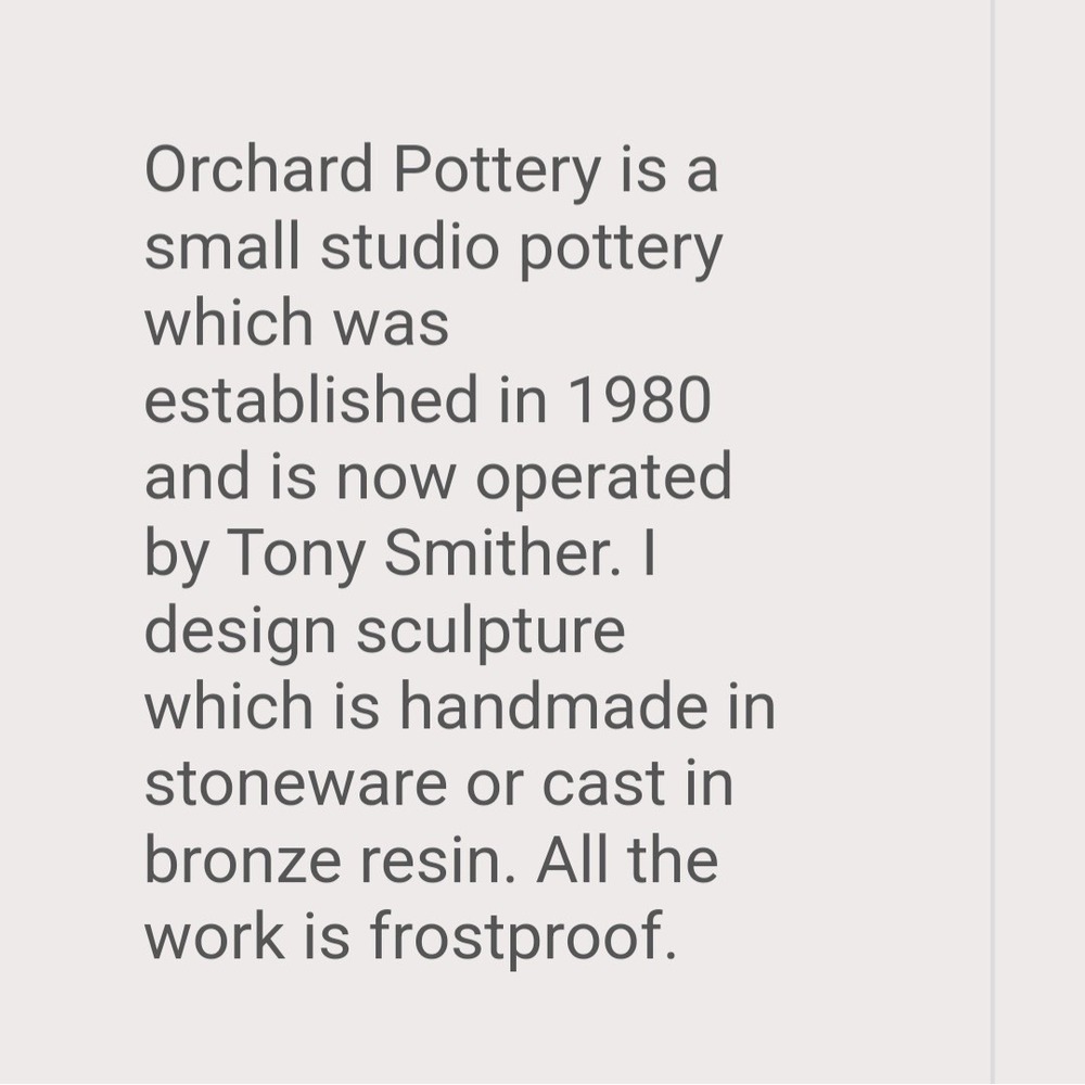 Rare England Artist Brooch Otter Clay, Orchard Pottery Artisan Hand-Made Vintage - Picture 4 of 4
